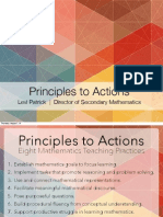 Principles To Actions: Eight Math Teaching Practices