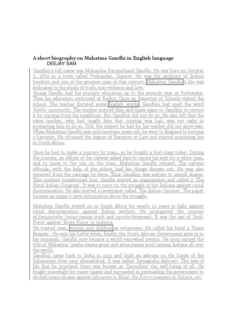 Biography intelligence overview