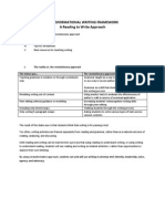 transformational writing framework