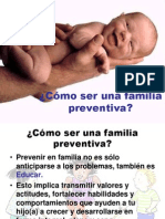 Cómo Ser Una Familia Preventiva