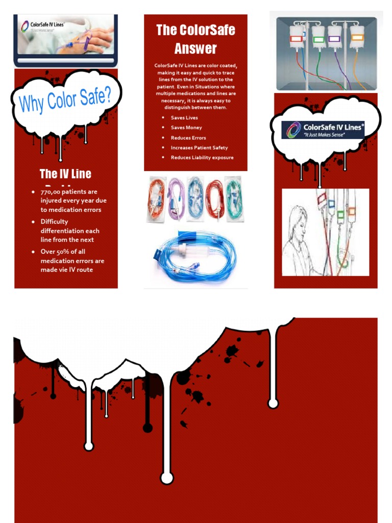 ColorSafe IV Lines: Enhance Patient Safety | PDF | Science & Mathematics