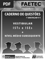 Vestibular 2011 1º Semestre