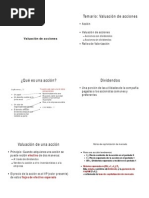 Metodo Gordon Shapiro y valuacio¦ün de acciones