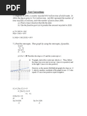 math 1010- exam 1 corrections