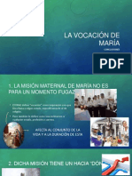 La Vocación de María