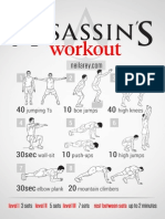 Assassins Workout PDF