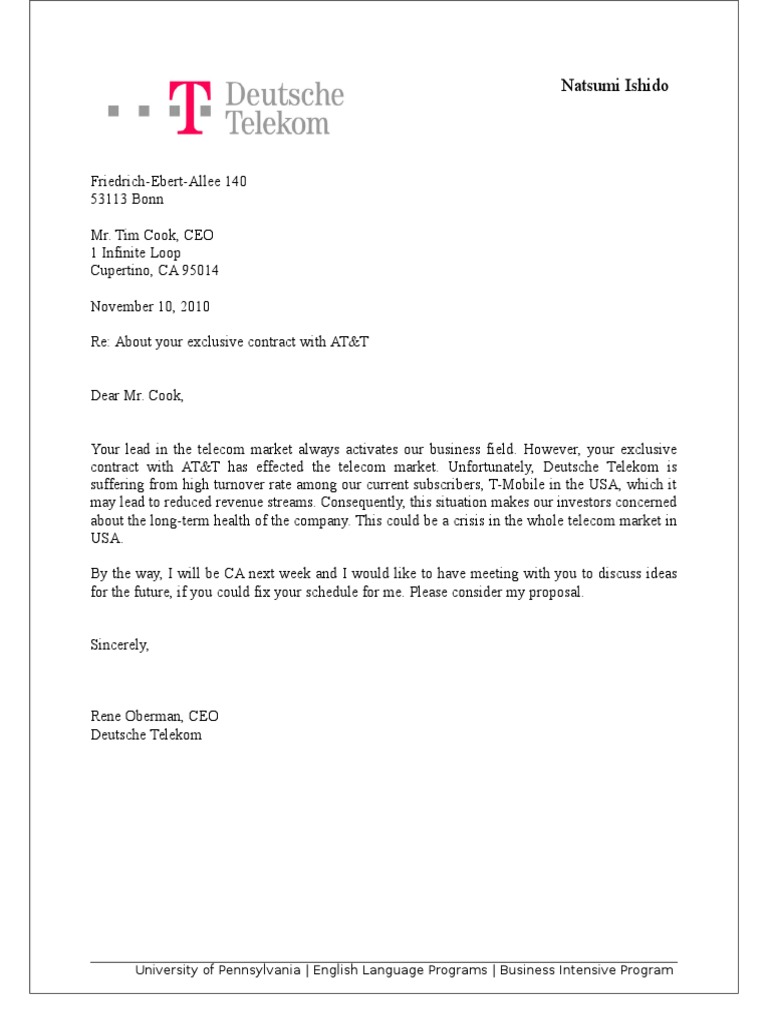Impact of AT&T Contract on Telecom Market | PDF