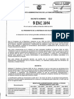 Decreto 022 Bonificacion PDF