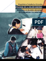 Sniadecka-Kotarska, M. 2001 Antropología de La Mujer Andina