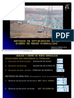 Metodos de Optimizacion en Redes Hidraulicas - 1