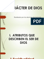 El Carácter de Dios