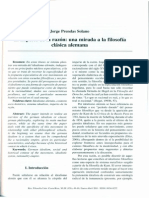 El Imperio de La Razón Una Mirada A La Filosofía Clásica Alemana PDF