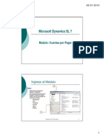 UPC SI Instructivo Modulo Cuentas Por Pagar Dynamics SL7 2010-0.ppt Modo de Compatibilidad PDF