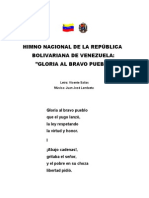 Himno Nacional - Revolucion Bolivariana - Simbolos