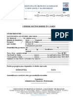 Cerere Inscriere in Camin 2014-2015-De Afisat Pe Site Pentru An 0-03.07.2014