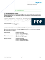 2.2e Coating Formulation Calculation