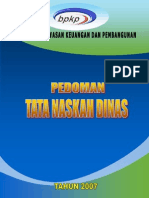 PeraturanKeputusan Kepala BPKP Tahun 2007 KEP 1317 2007 TND