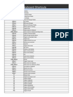 Autocad 2007 Keyboard Shortcuts