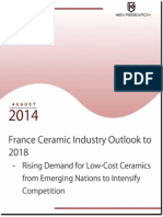 France Ceramic Industry Outlook to 2018_Executive Summary