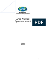 APEC Architects Operations Manual 08
