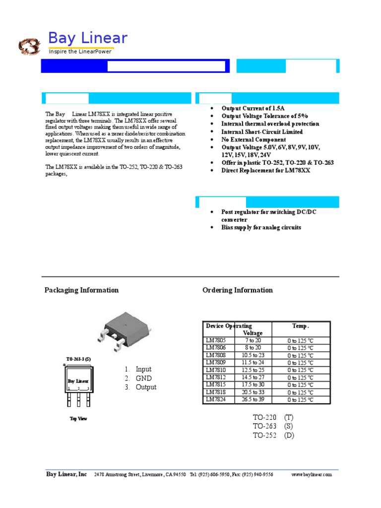 7812 and 7805 | PDF | Computers | Technology & Engineering