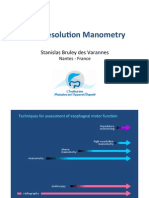 High Resolu, On Manometry: Stanislas Bruley Des Varannes