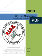 03 - RIDE Magnegress Override-Brake Supplement Procedures Ver 2013-04-02