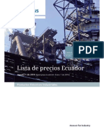 Lista de Precios Siemens 01.08.2014