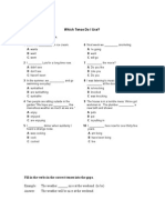 Mixed Tenses