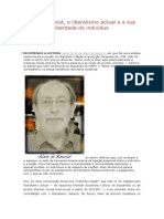 Alain de Benoist - o Liberalismo Atual e A Sua Negação Do Indivíduo (Nova Direita Europeia)