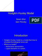Hodgkin-Huxley Model: Noam Shor Idan Plonsky