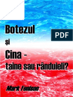 Botezul Și Cina