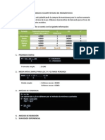 Modelos Cuantitativos de Pronósticos