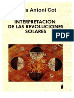 Lluís Antoni Cot - Interpretación de Las Revoluciones Solares (122)