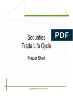 securities trade processing