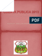 Cuenta Publica 2013