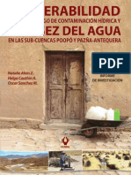 Informe de Investigación: Vulnerabilidad Frente Al Riesgo de Contaminación Hídrica y Escasez de Agua en Las Sub-Cuencas Poopó y Pazña-Antequera