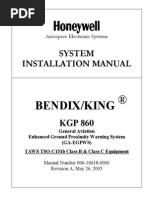 System Installation Manual: Bendix/King ®