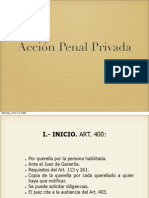 Accion Penal Privada