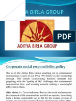 Aditya Birla Group-Csr