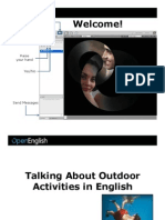 0469 - Talking About Outdoor Activities in English