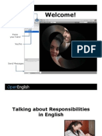 0630 - Talking About Responsibilities in English