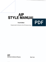 AIP Style Guide - 4th Ed