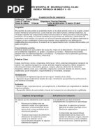 Planificacion de Unidades