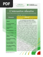 L'Intervention Éducative | PDF | Socialisation | Georg Wilhelm ...