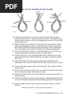 Long Splice Instructions for 3-Strand Rope | PDF | Knot | Rope