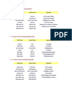 Vocabulario en Ingles