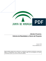 IRP (PROY) Informe Resultados y Cierre Proyecto