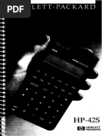 HP-42S Programming Examples and Techniques - 1988