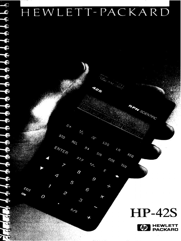 Hp 42s Programming Examples And Techniques 1988 Pdf